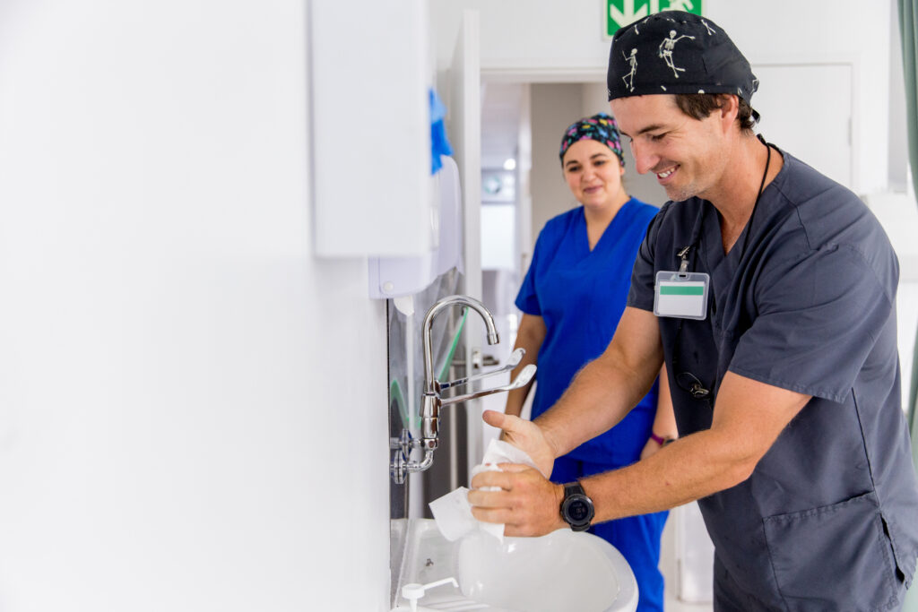 hand hygiene compliance in hospitals